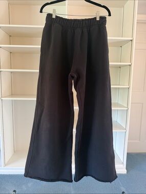 SLVRLAKE Wide Sweat Pant in Charcoal